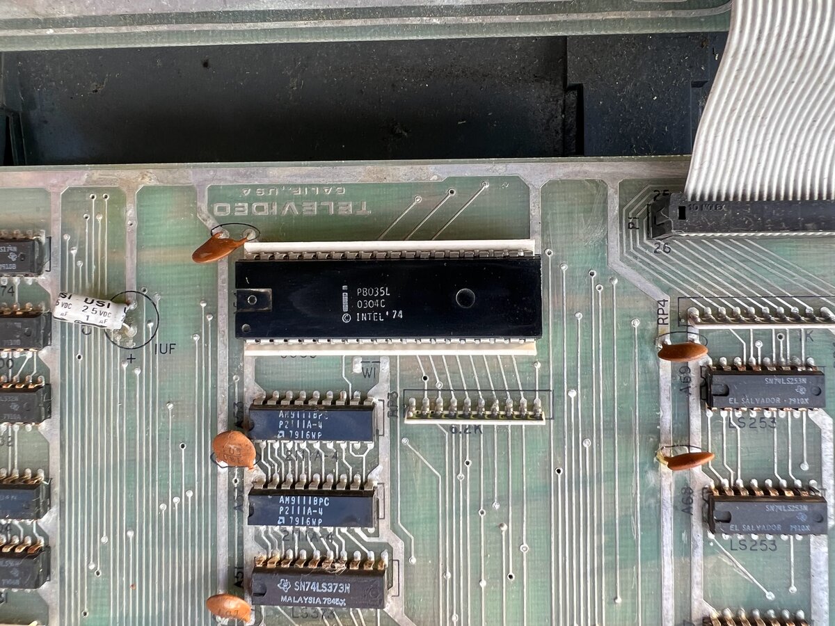 The Intel 8035 MCU