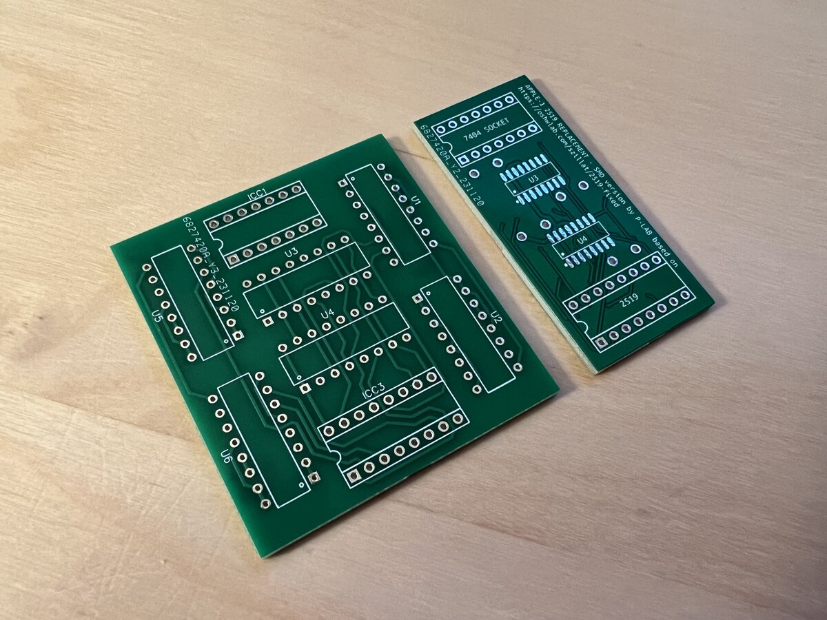 Through-hole and SMT PCBs