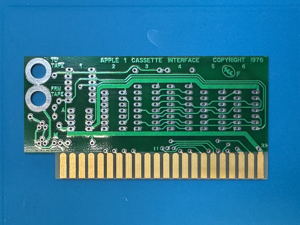 The ACI reproduction PCB