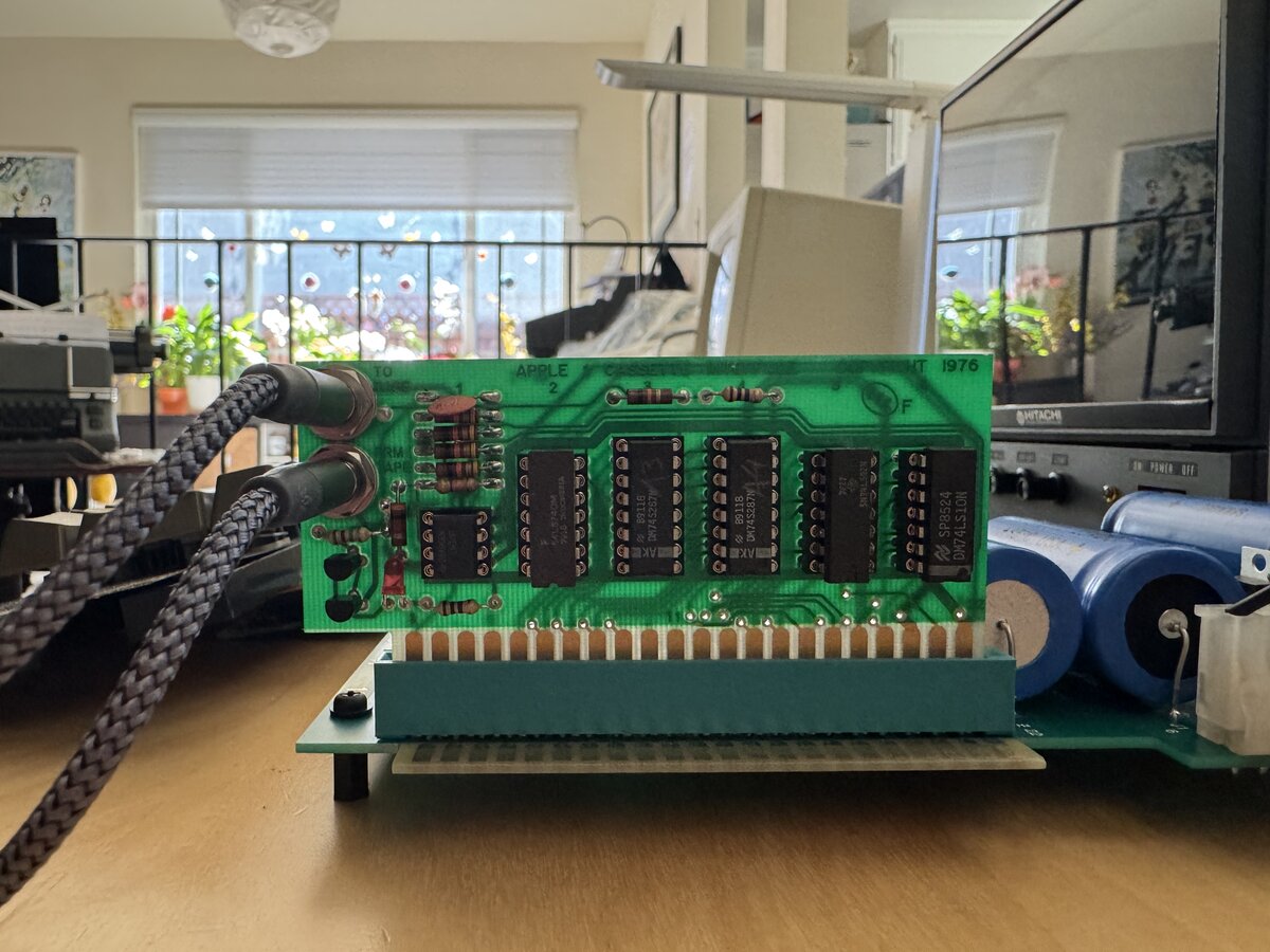 The ACI installed in the Apple-1