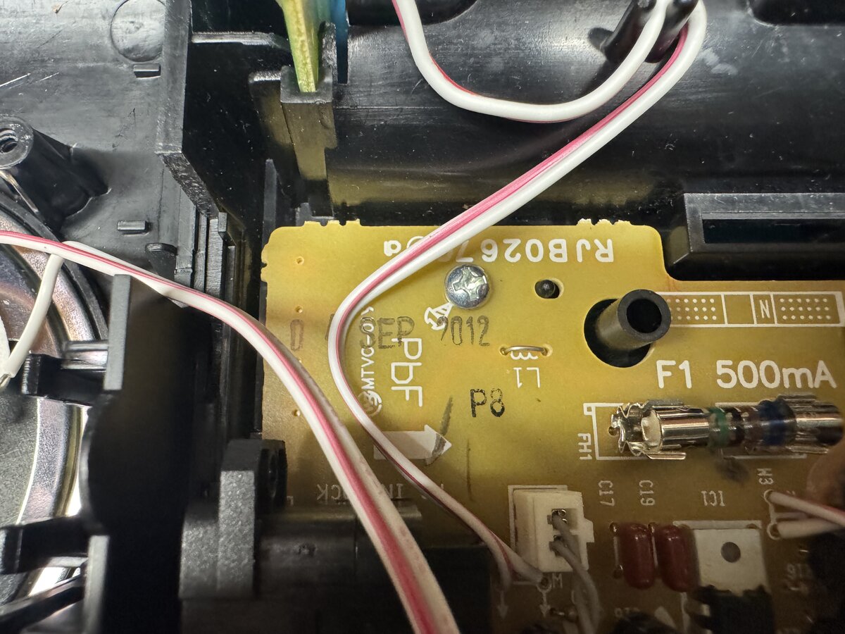 The Panasonic RQ-2102 tape recorder's manufacturing date