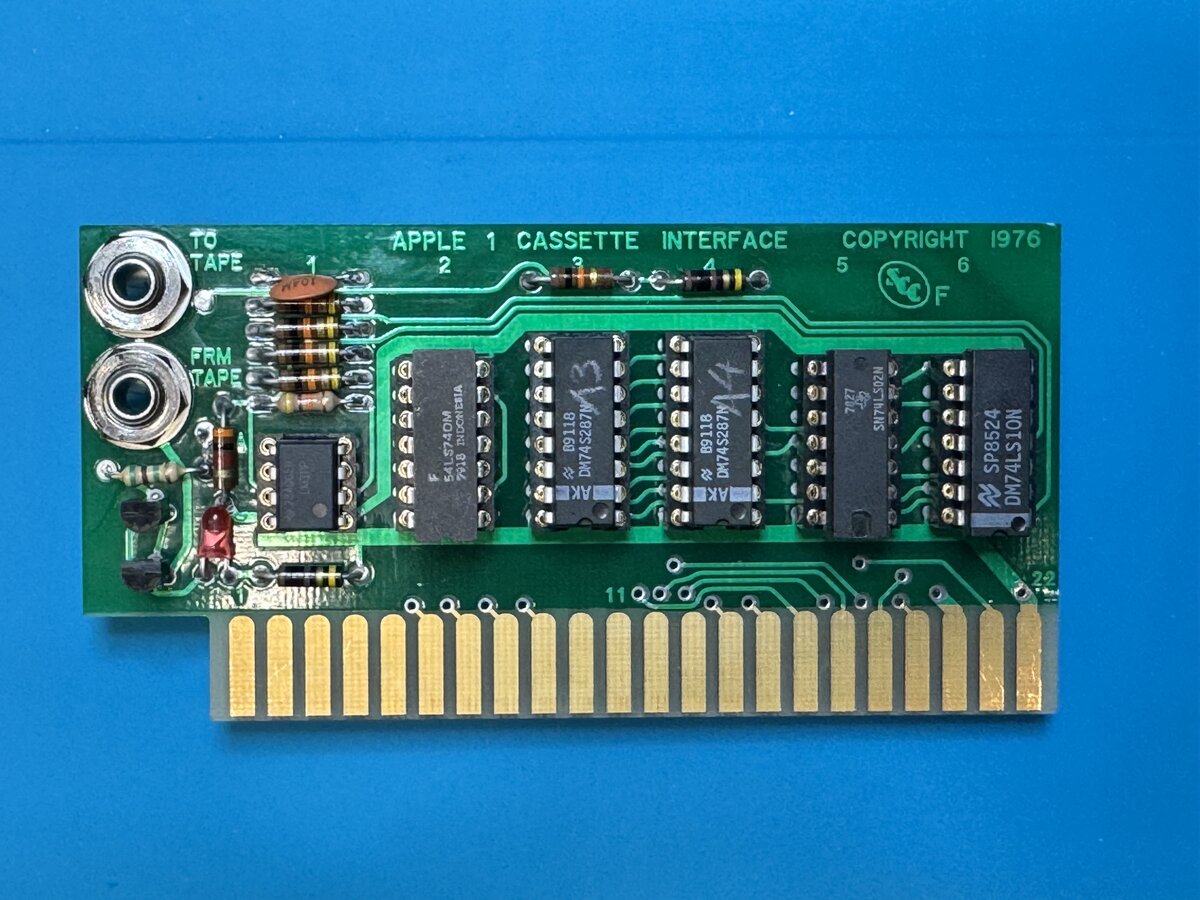 The ACI board with the 100 Ω resistors