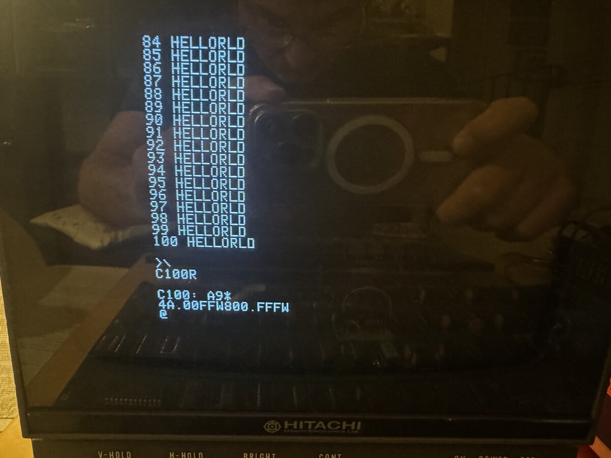 Saving a program to tape