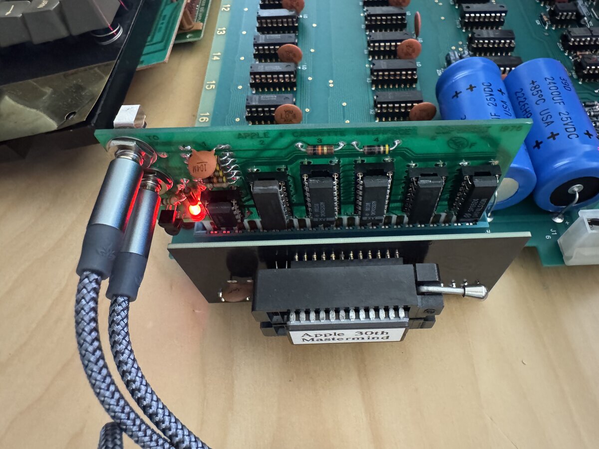 The ACI volume indicator working