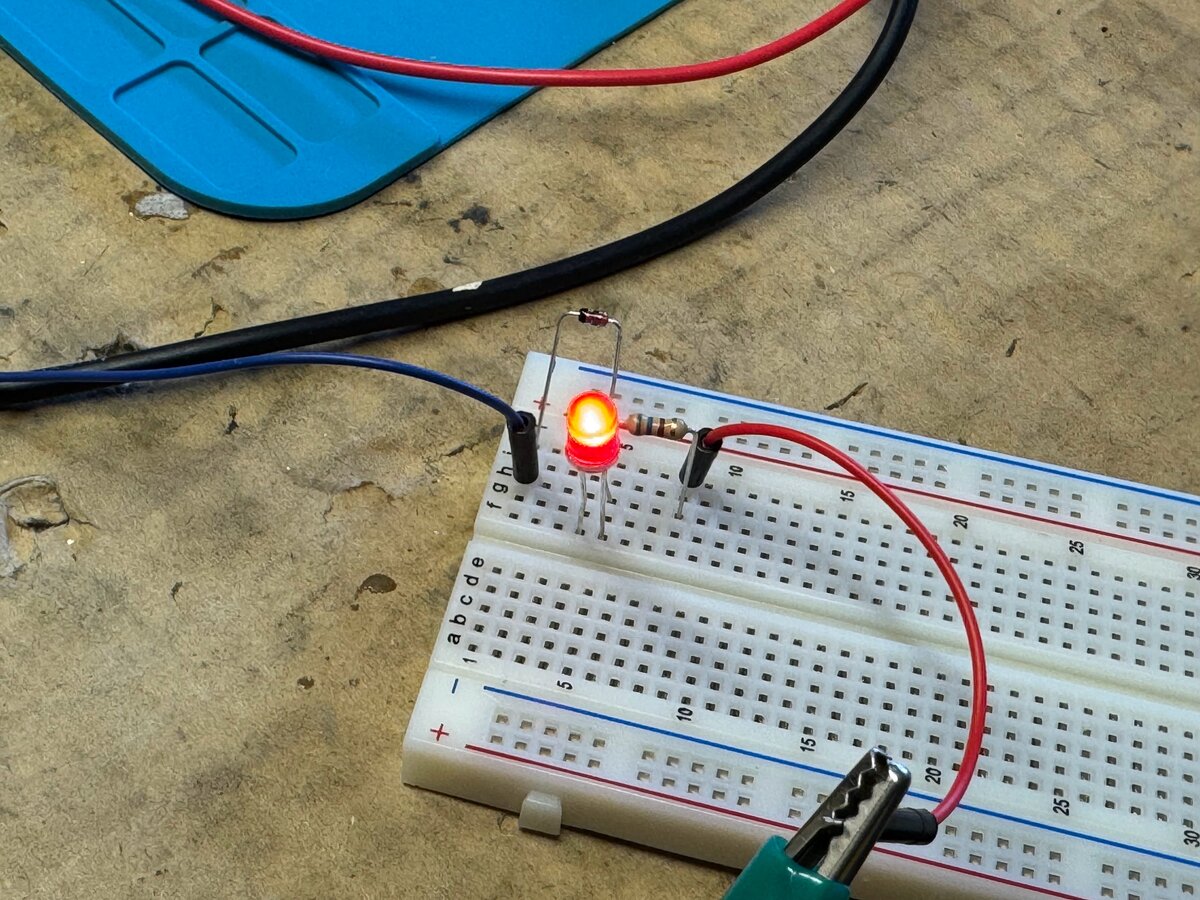 LED indicator prototype