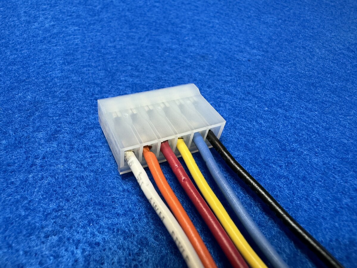 Molex connector with wires