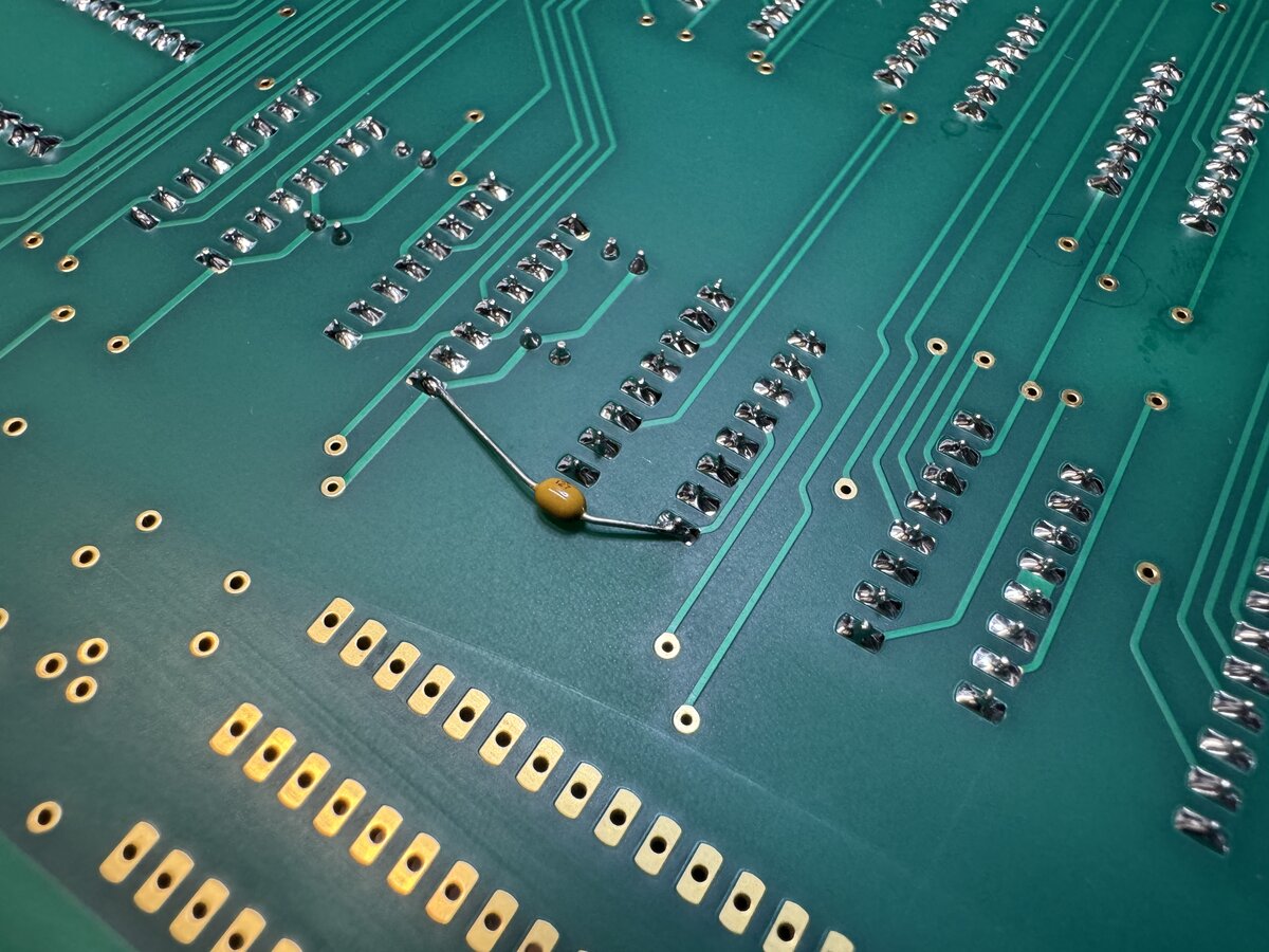 More decoupling capacitors