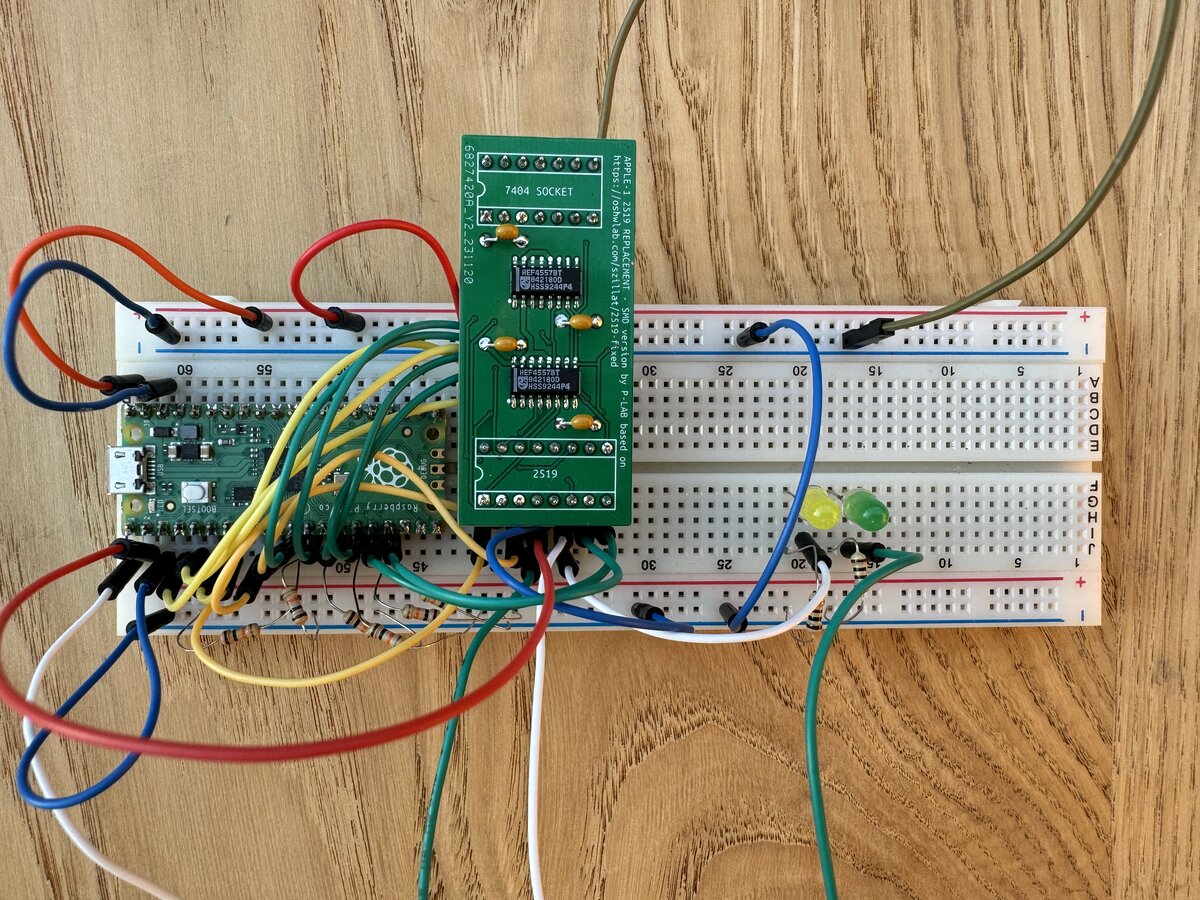 Testing the 2519 replacement board