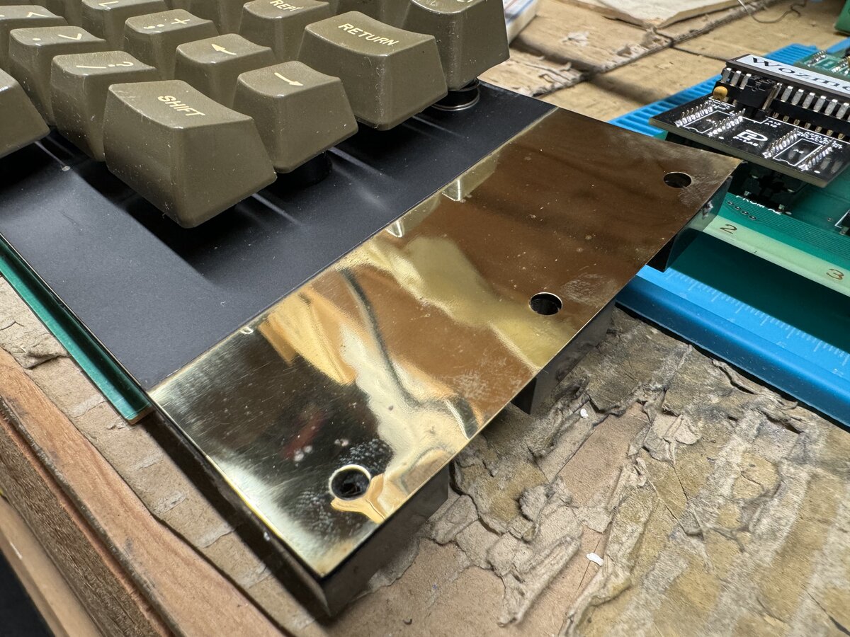 Apple II keyboard polished