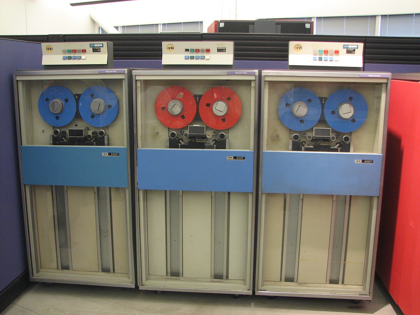 IBM 2401 System/360 tape drives