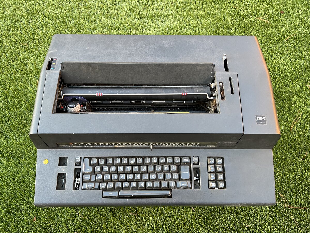 The IBM Electronic Selectric Composer as I got it