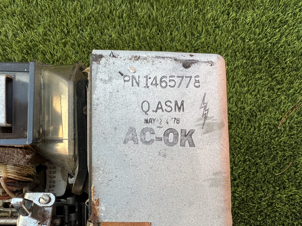 The date on the PSU