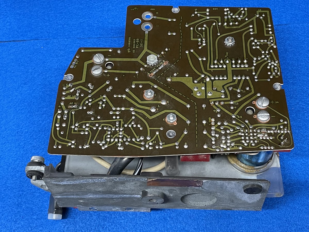 The power supply PCB