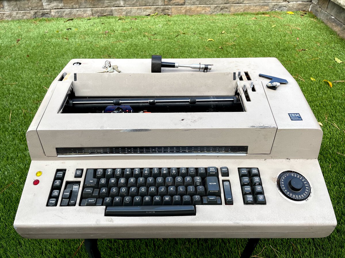 The IBM Memory Typewriter