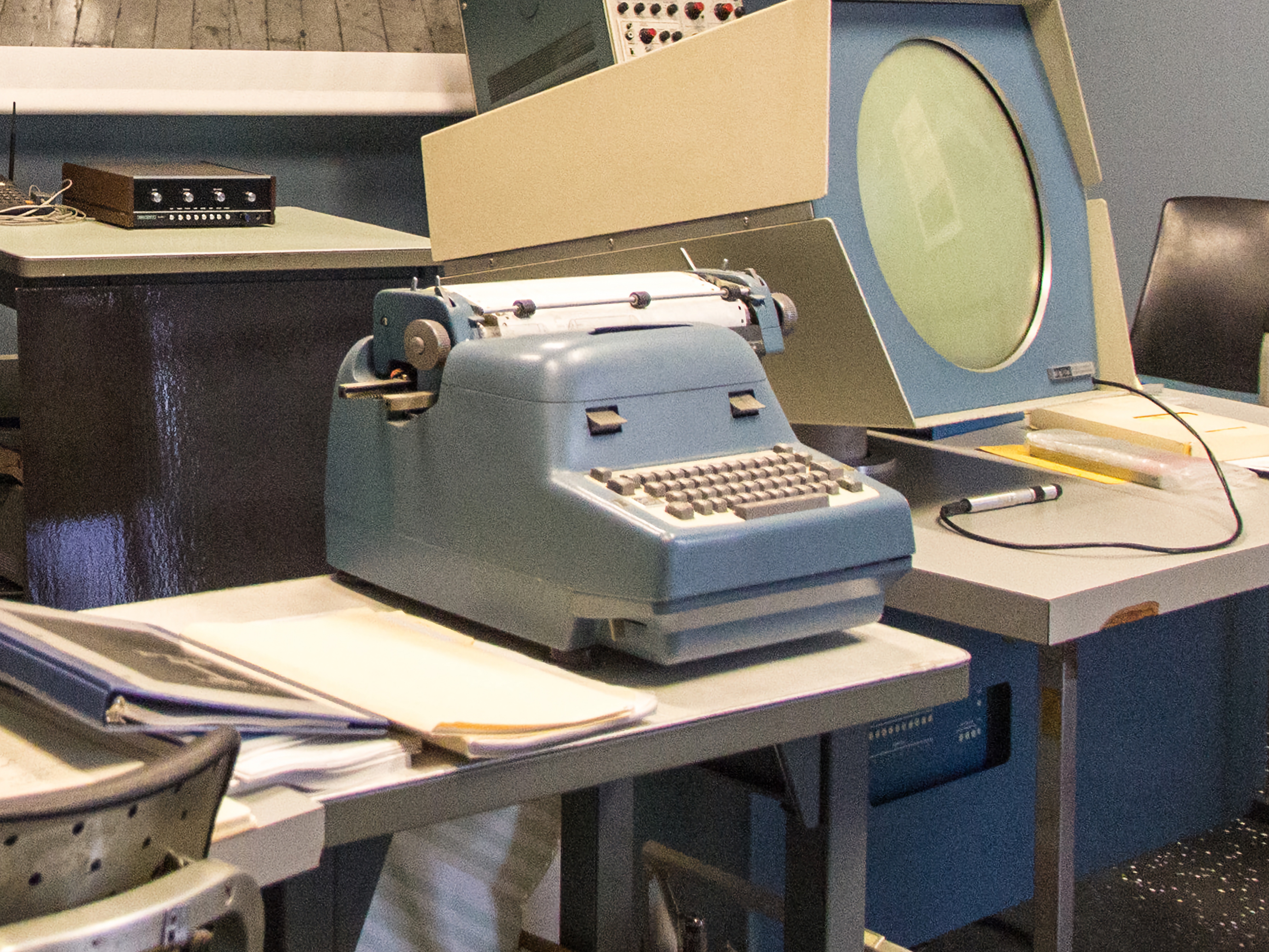 IBM-based typewriter terminal for the PDP-1