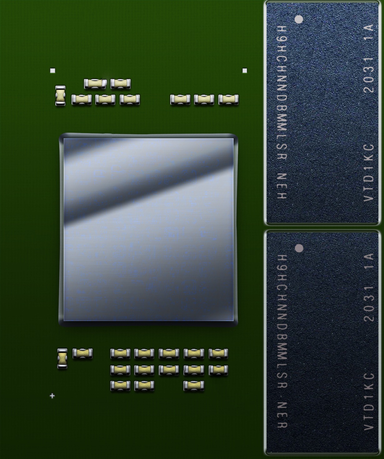 Rendering of the Apple M1