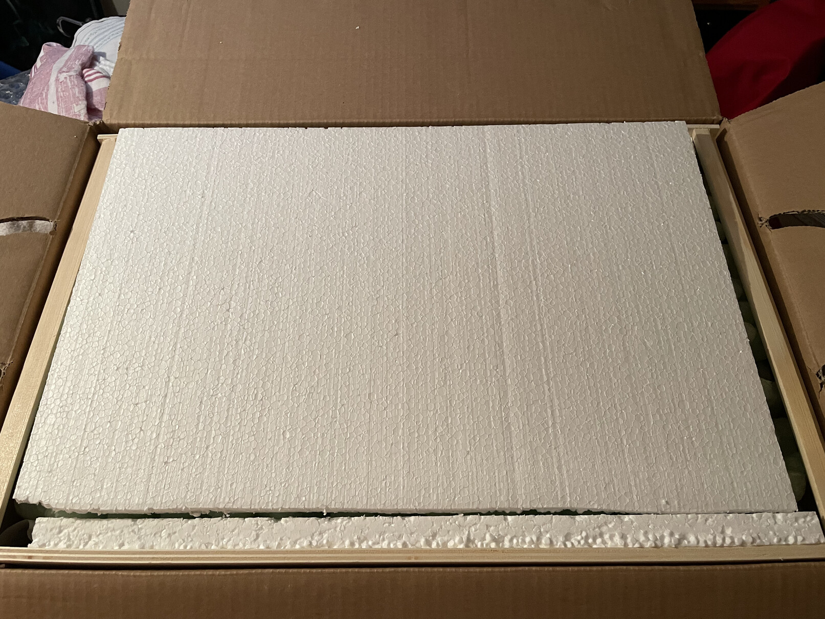 Polystyrene board