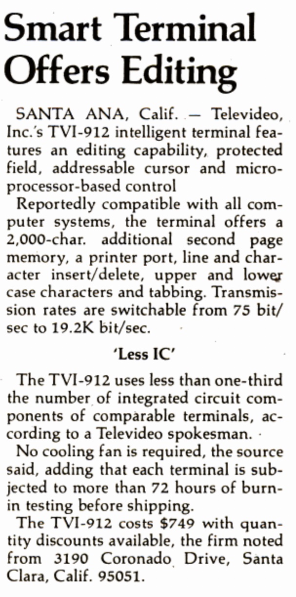 1978 Computerworld article