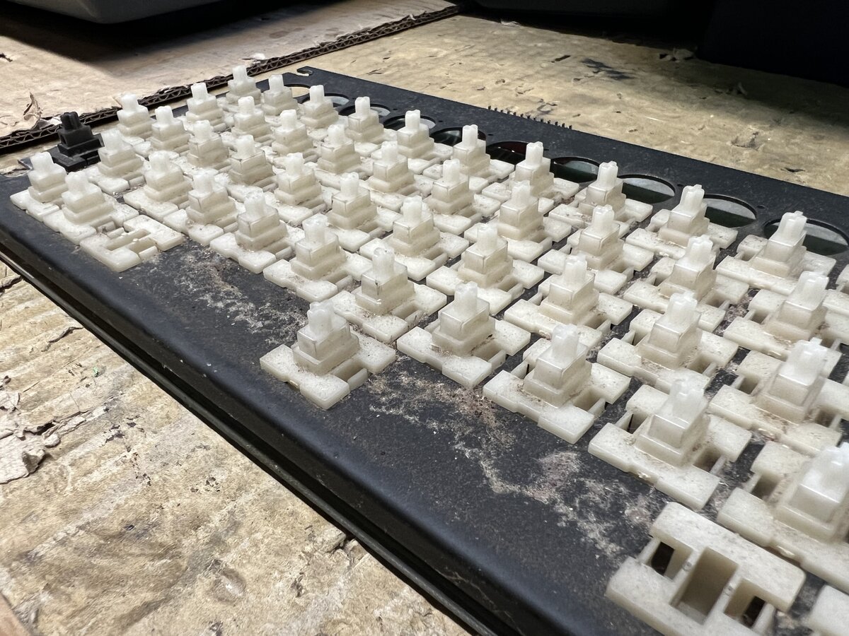Dirty keyboard