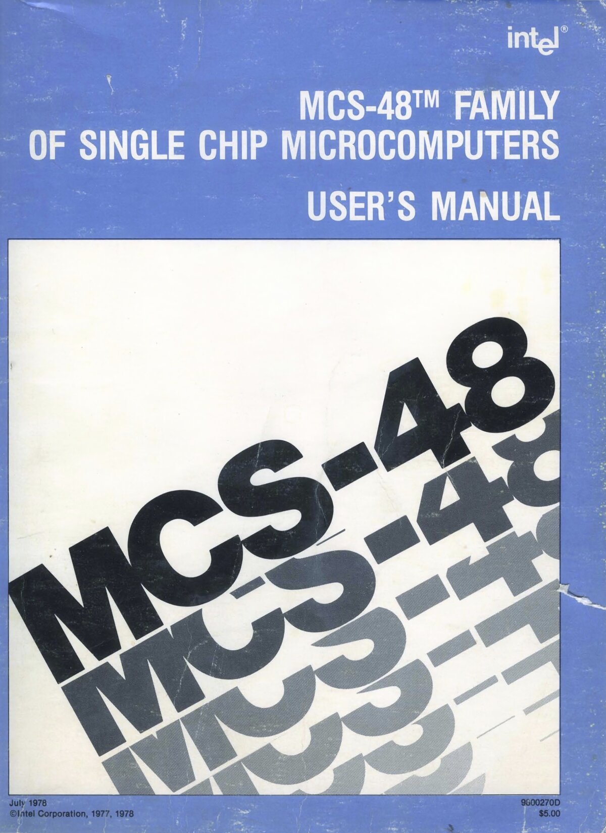 The Intel MCS-48 manual