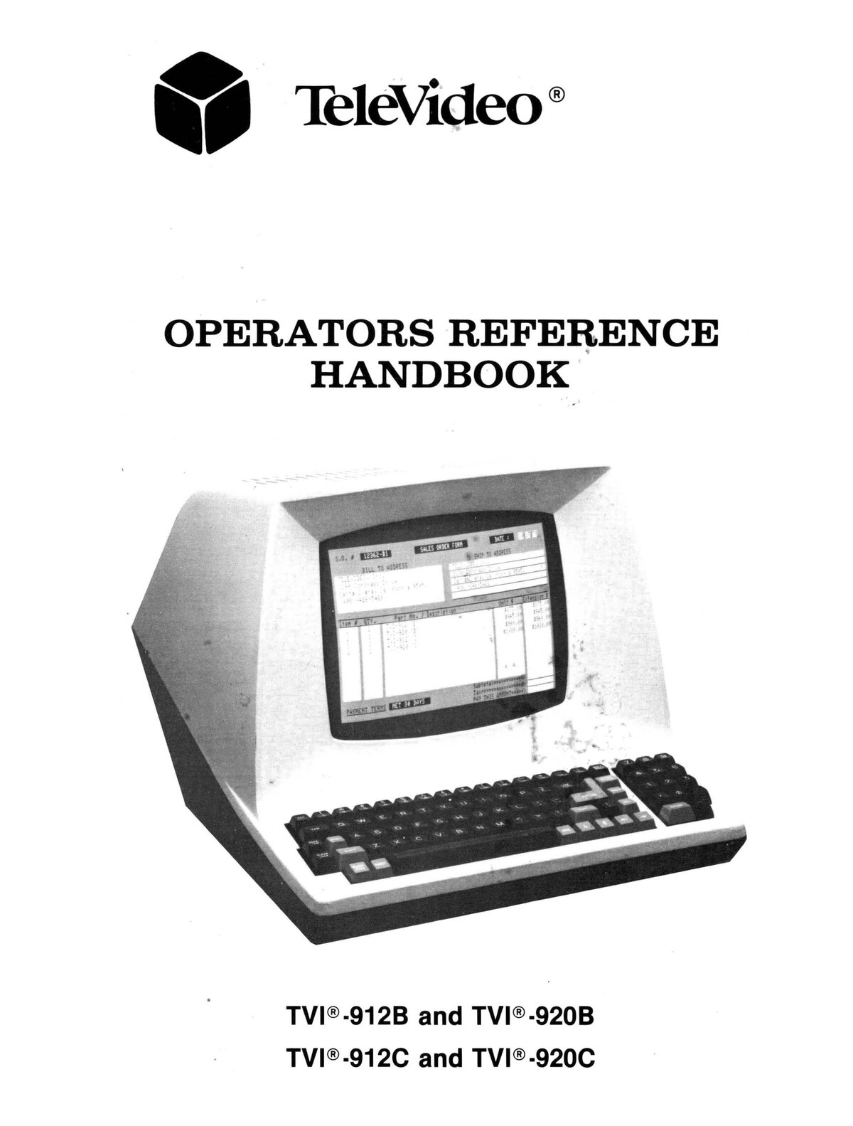 Operators Reference Handbook
