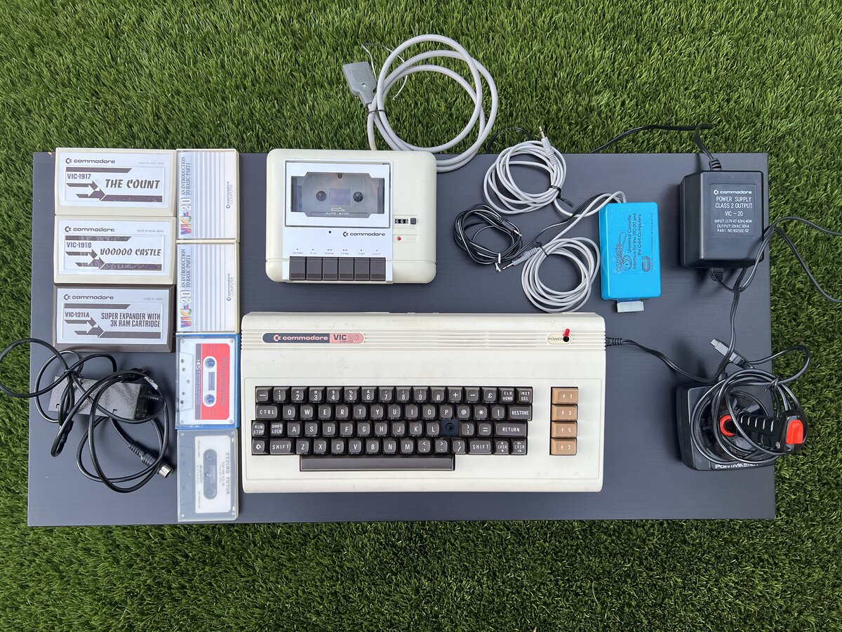 The VIC-20 and some accessories