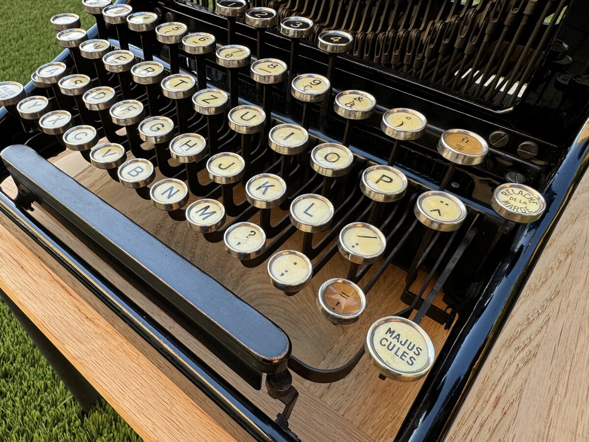 The restored Yost 20 keyboard